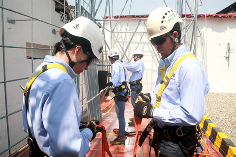 Trabajo seguro en alturas